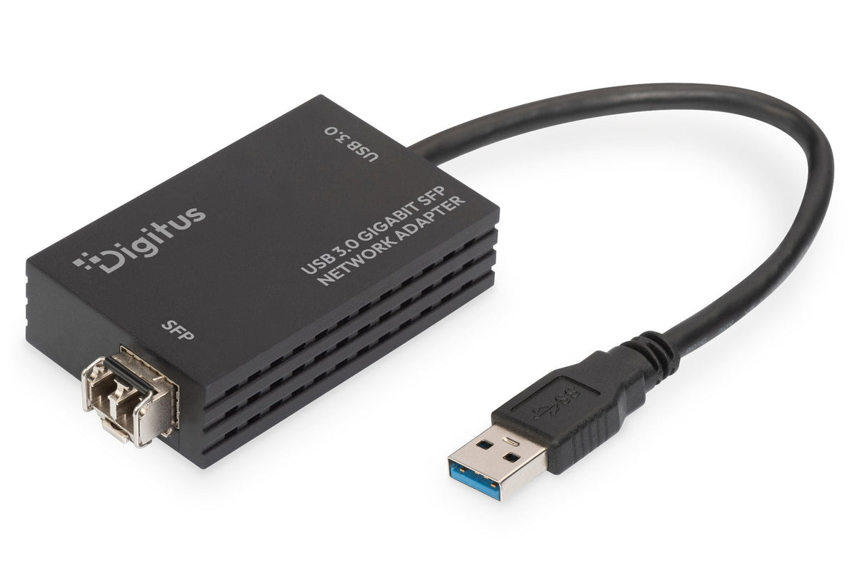 Digitus Adapter Usb3.0 Gigabit Sfp Red