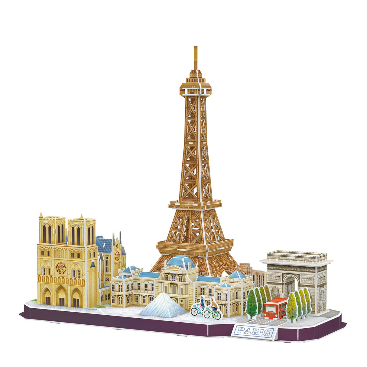EAN 6944588202545 - CubicFun MC254h Puzle 3D 114 pieza(s) Edificios imagen 2