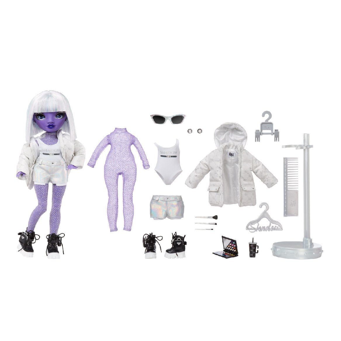 Muñeca Mga Entertainment Shadow High S23 Purple Fasion Doll - Dia Mante, 583066euc