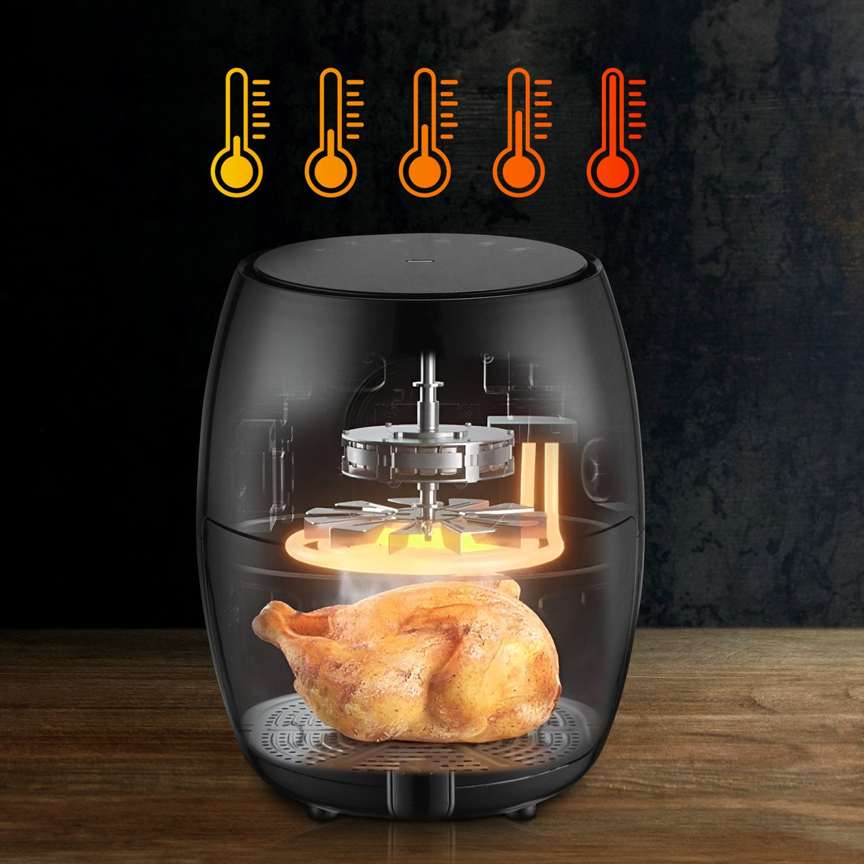 Extralink Smart Life Air Fryer 2l Eu Sj-200
