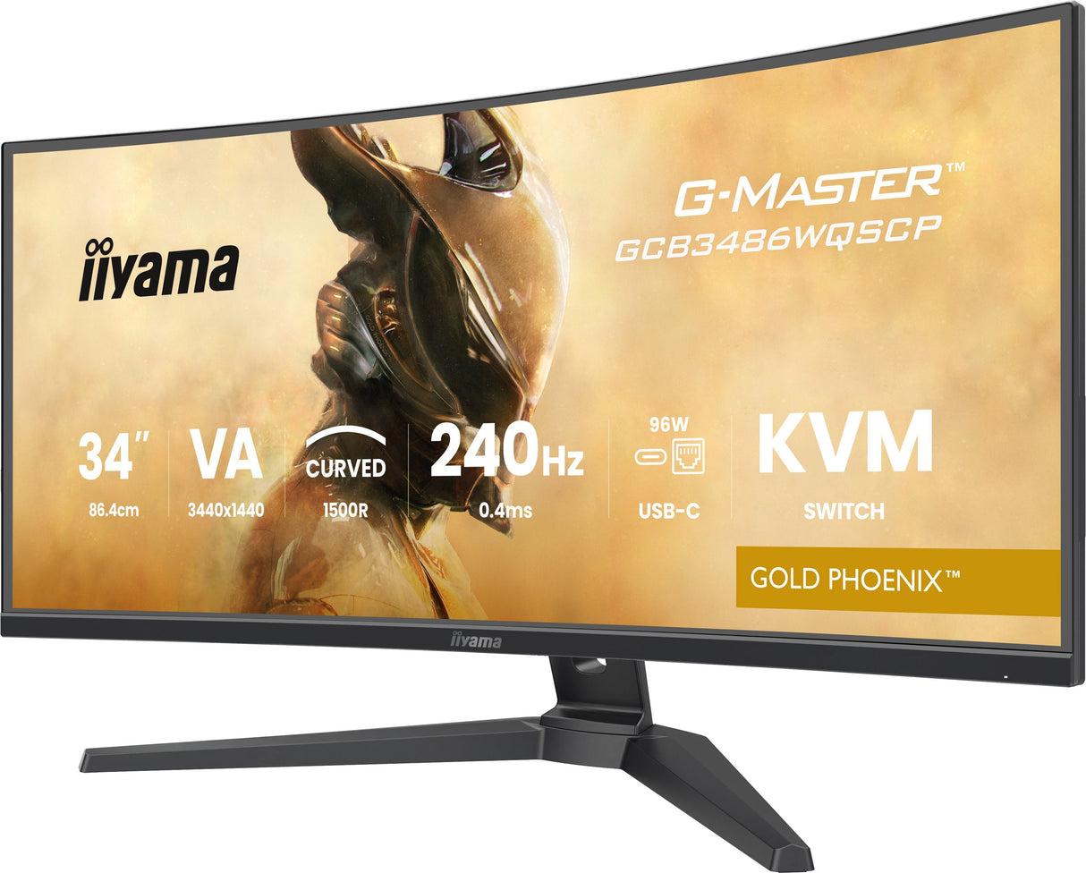 Monitor Gaming 34" Iiyama Gcb3486wqscp-B1 Negro