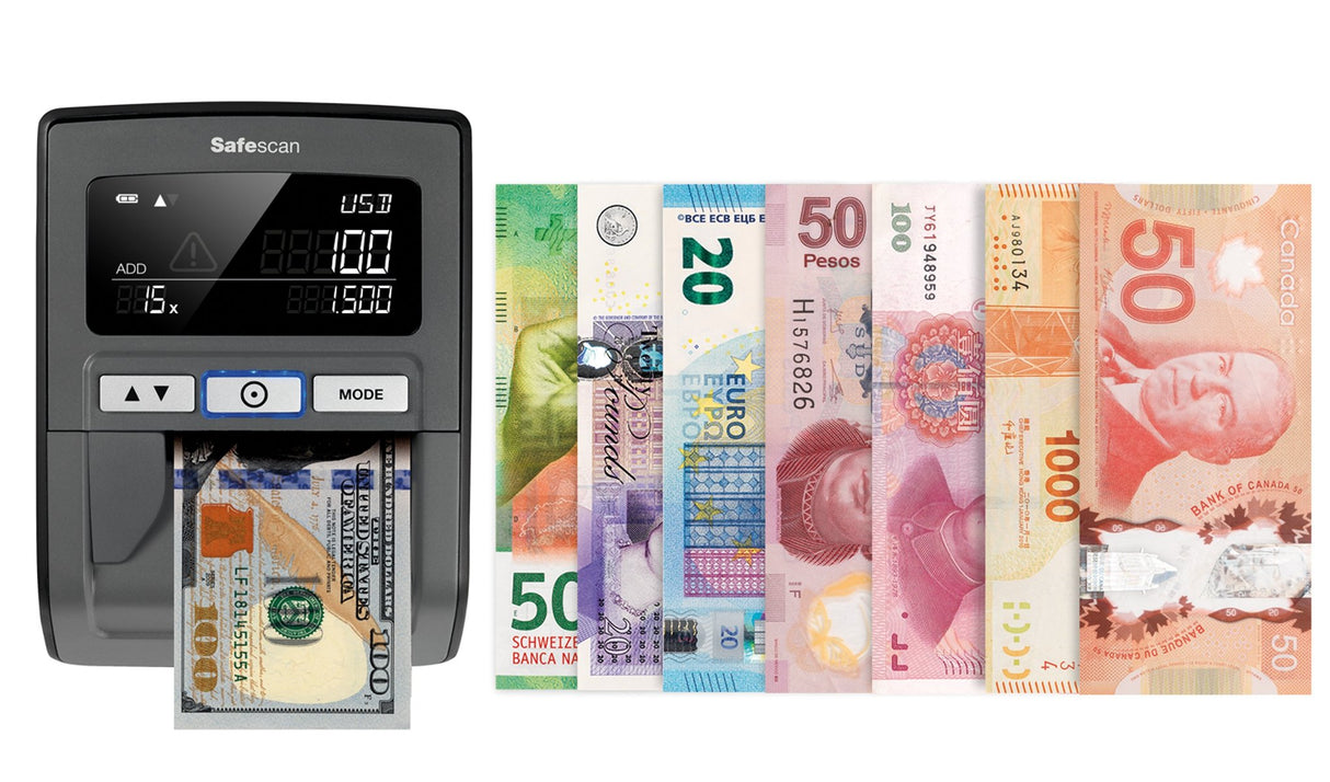 EAN 0888338335908 - Safescan 185-S detector de billetes falsos Negro imagen 4
