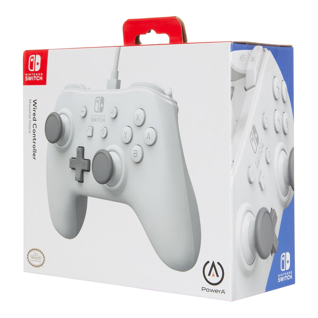 EAN 0617885024054 - PowerA 1517033-01 mando y volante Gris, Blanco USB Gamepad Analógico Nintendo Switch imagen 10