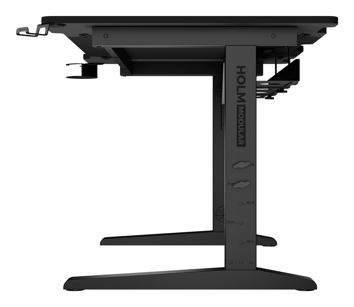 Mesa Gaming Genesis Holm Modular 120 Rgb Negro 120x75 Cm