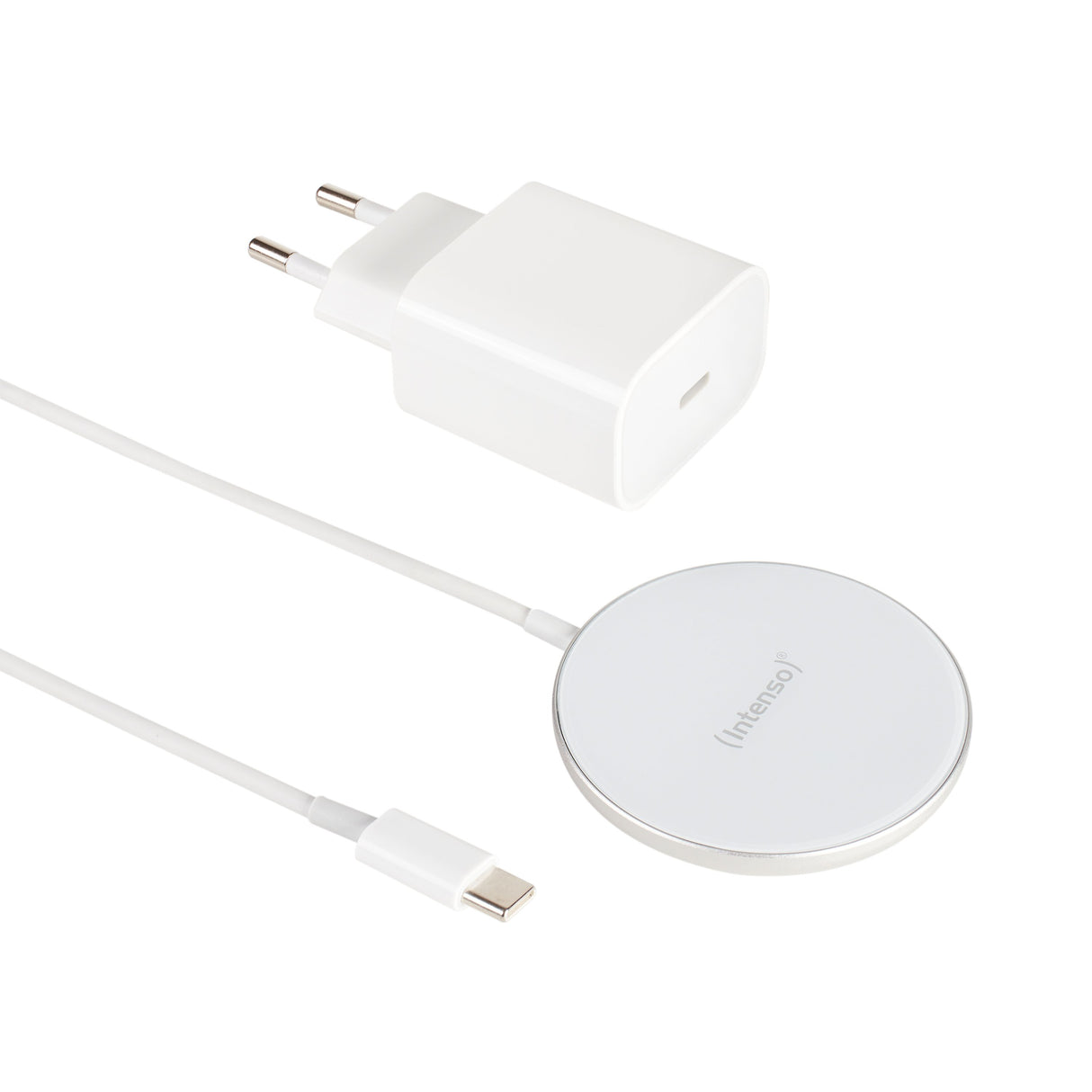 EAN 4034303032679 - Intenso MW1 Smartphone Blanco USB Cargador inalámbrico Carga rápida Interior imagen 4