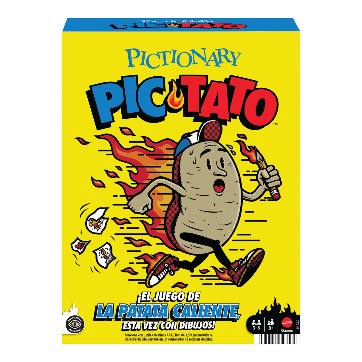 EAN 0194735328178 - Mattel Games Pictionary Pic-Tato Juego de mesa Dibujo imagen 8