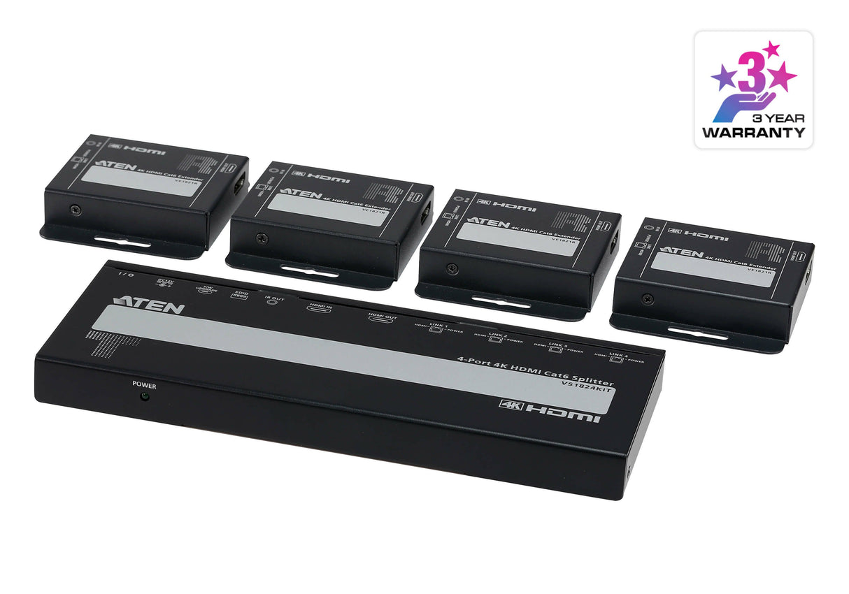 EAN 4710469348938 - ATEN VS1824KIT-AT-G divisor de video HDMI 2x HDMI imagen 1