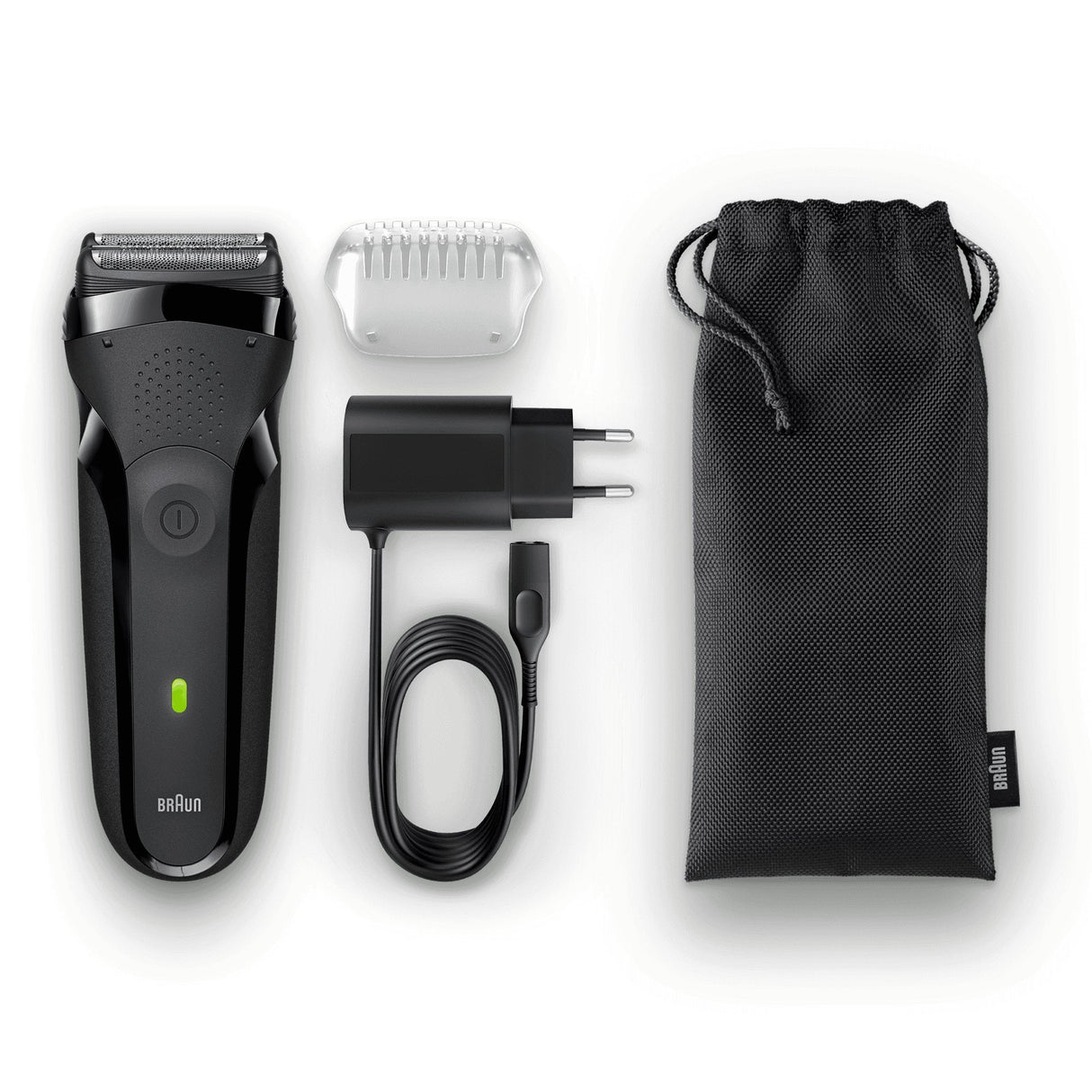 EAN 4210201163817 - Braun Series 3 301s Máquina de afeitar de láminas Recortadora Negro imagen 6