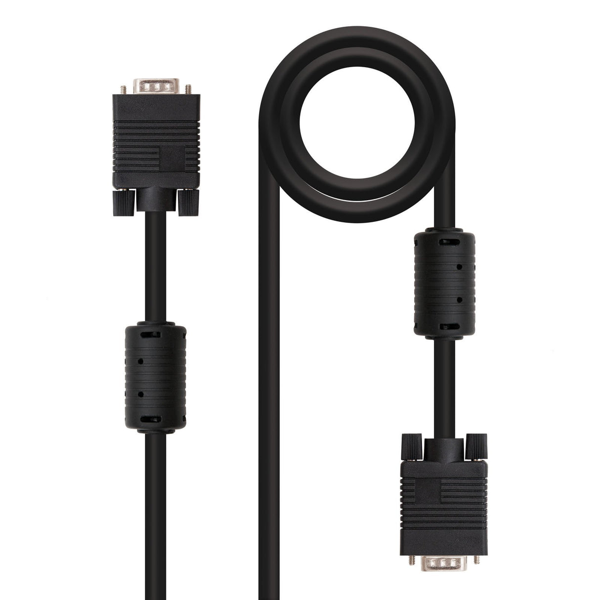 EAN 8433281000629 - Nanocable 10.15.0103 cable VGA 3 m VGA (D-Sub) Negro imagen 1
