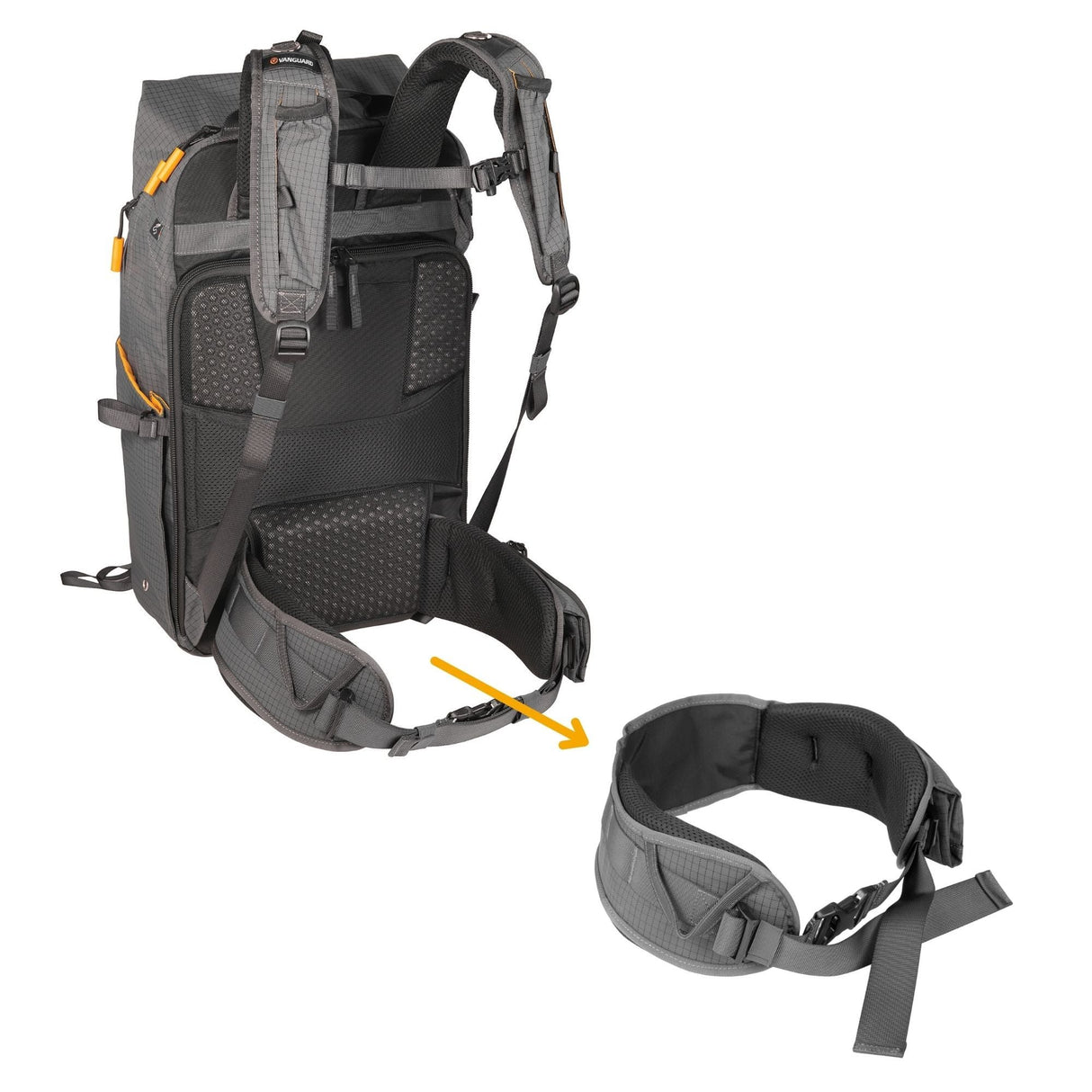 EAN 4719856250038 - Vanguard VEO ACTIVE46 GY estuche para cámara fotográfica Mochila Gris imagen 15