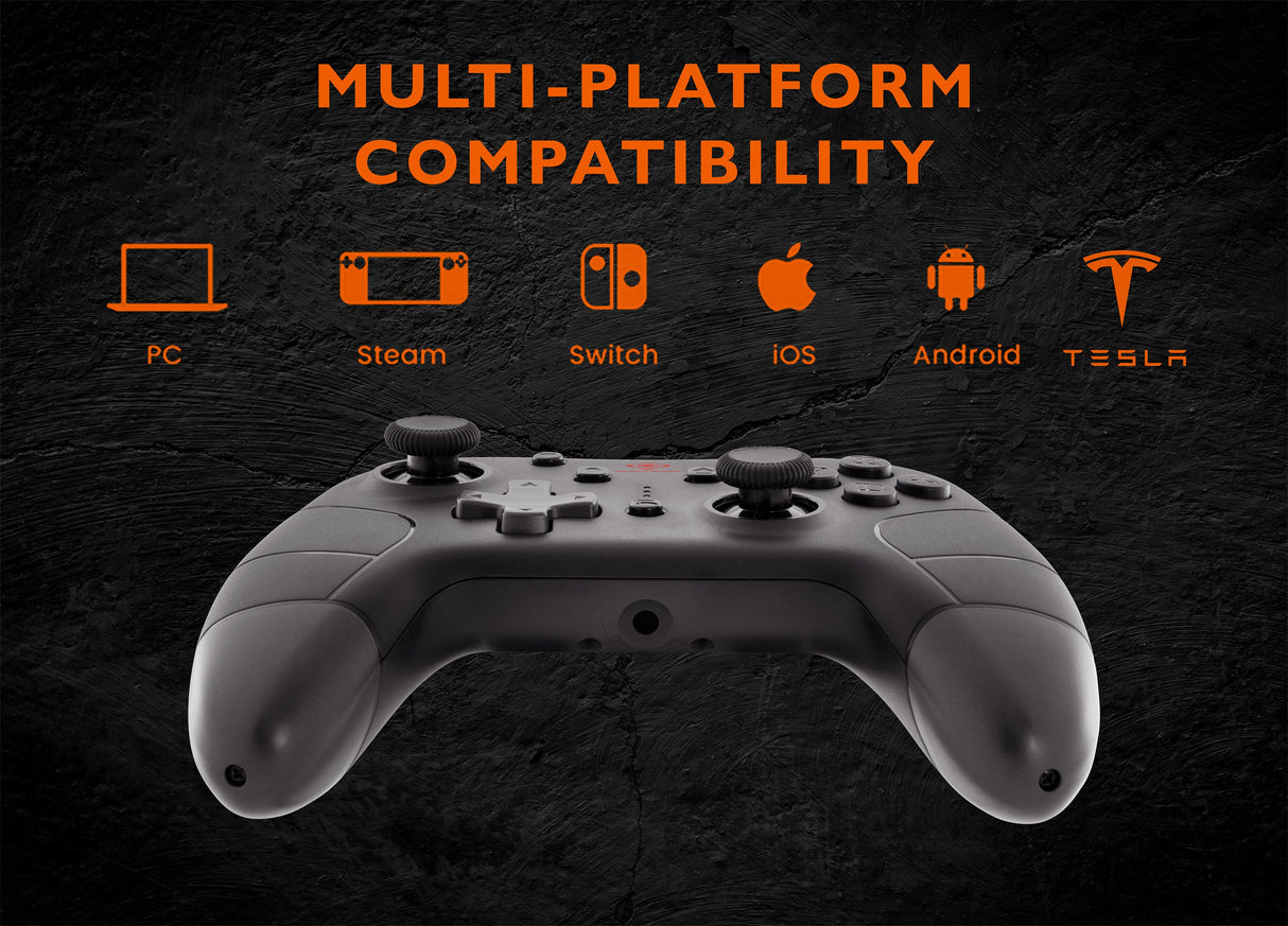 EAN 7333048063625 - Deltaco Gaming GAM-183 mando y volante Negro Bluetooth/USB Joystick/Palanca de control lateral + cuadrant imagen 9