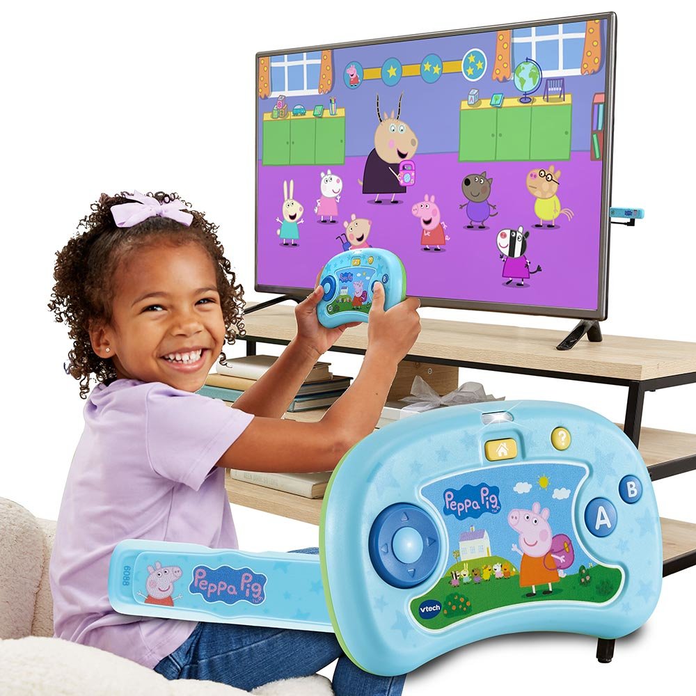 Vtech Abc Smile Tv - Peppa Pig, Learning Computer 80-608804
