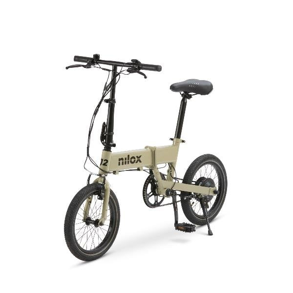 Bicicleta Nilox Nxebj2 Eléctrica Gris Acero 40,6 Cm (16") 19,5 Kg Litio