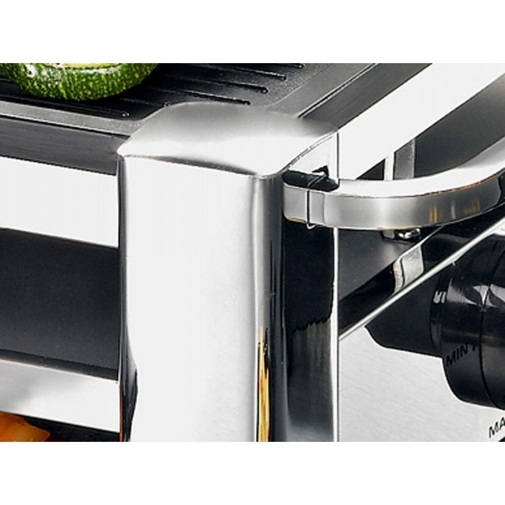 EAN 4001797238009 - Rommelsbacher RCC 1000 parrilla de interior 4 personas(s) 1000 W Negro, Cromo imagen 9