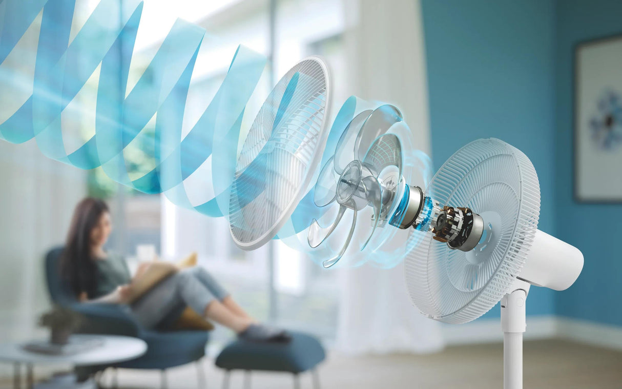 EAN 8720389036842 - Philips 2000 series CX2550/00 ventilador Gris imagen 11