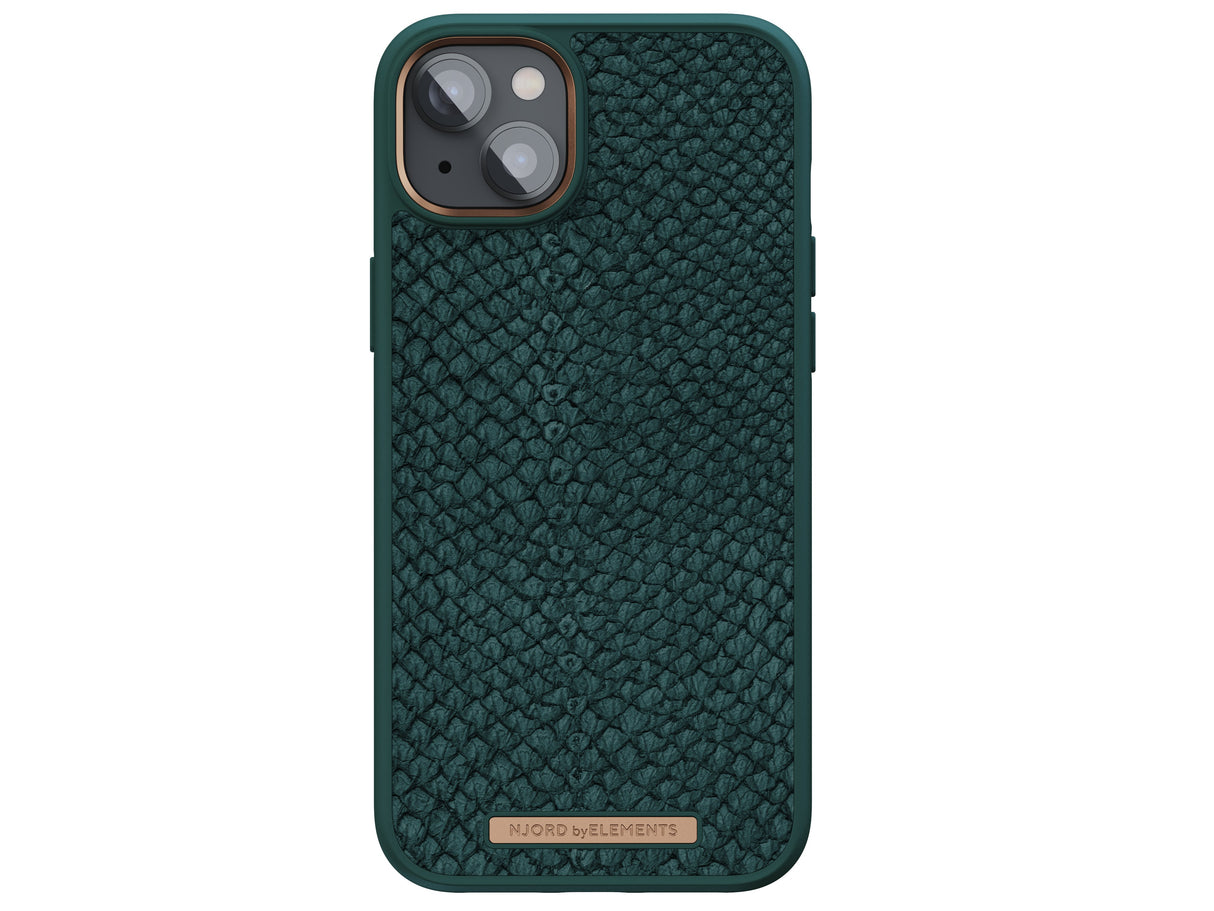 EAN 8720574620856 - Njord byELEMENTS Salmon Leather Magsafe funda para teléfono móvil 17 cm (6.7") Verde imagen 5