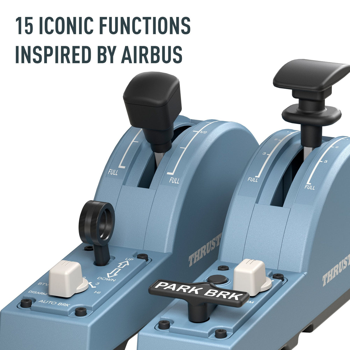 Cuadrante De Aceleracion Thrustmaster Airbus Edition Black / Blue