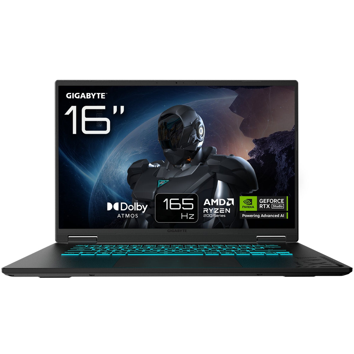 Portátil Gigabyte Gaming A16 16" Amd Ryzen 7 260 16gb 1tb Ssd Rtx 5050 Freedos