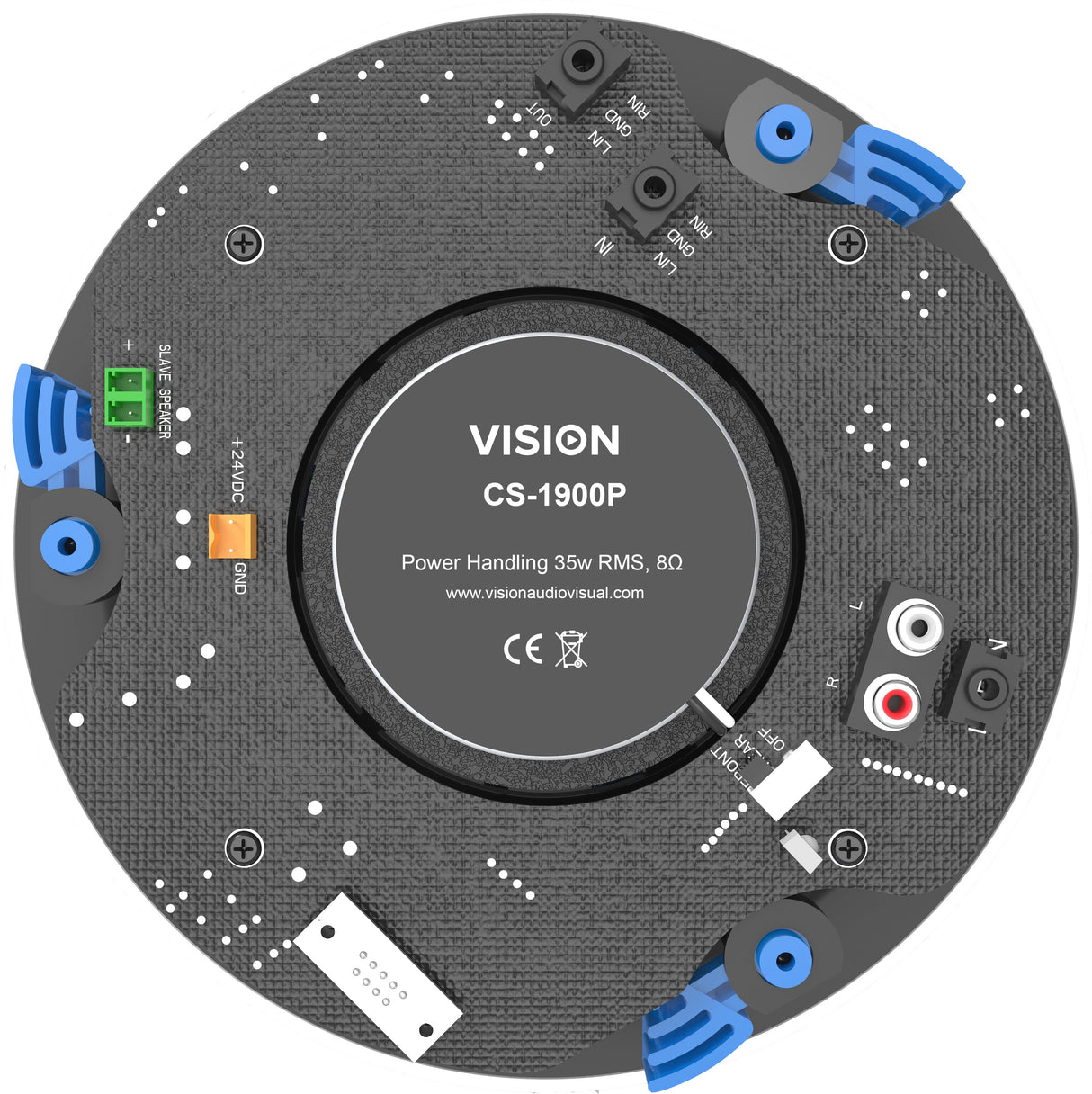 EAN 4883105000009 - Vision CS-1900P altavoz audio Alrededor De 2 vías 2 pieza(s) imagen 8