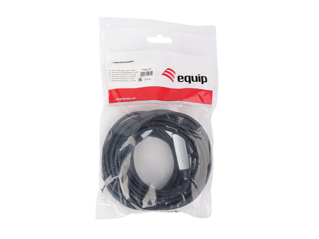 EAN 4015867242322 - Equip 133357 cable USB USB 3.2 Gen 1 (3.1 Gen 1) 10 m USB C Negro imagen 3