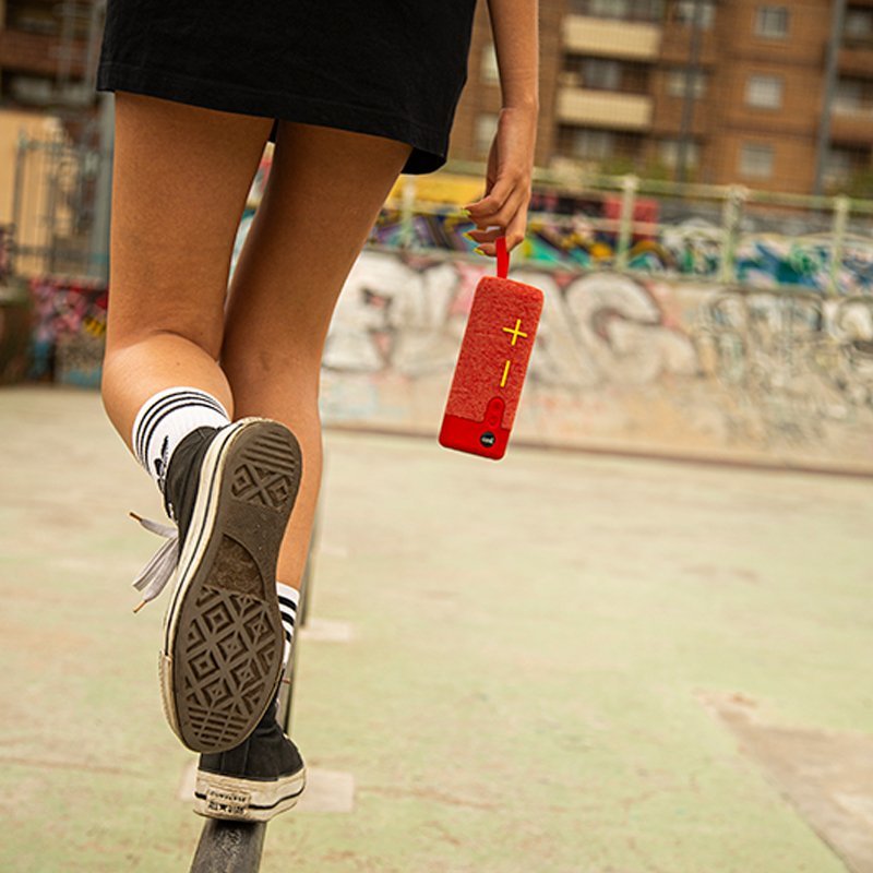 Cool Altavoz Msica Bluetooth 10w Bass Rojo