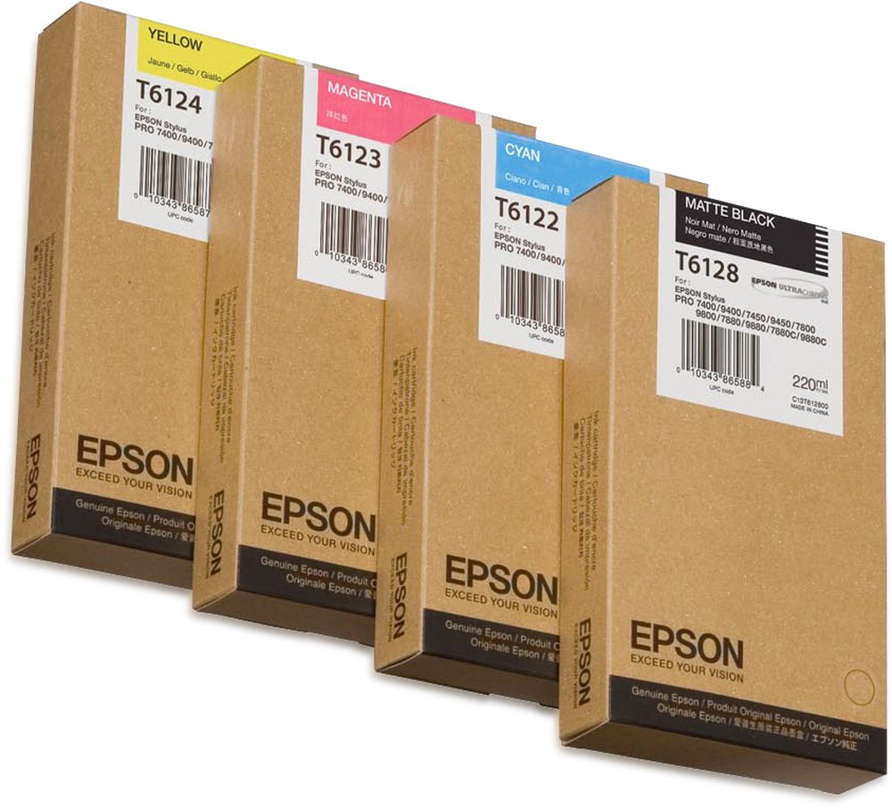 Tinta Epson C13t61280n Original Negro Mate