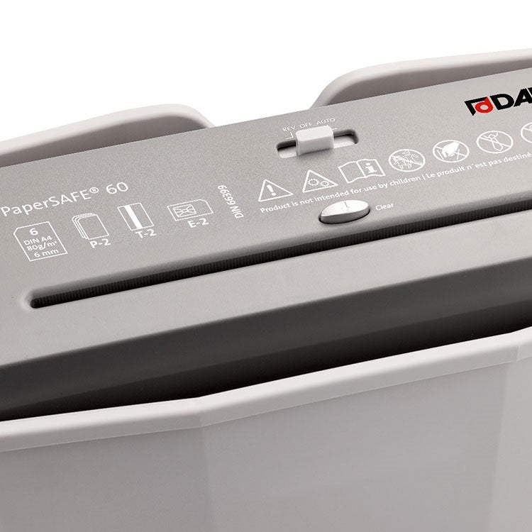 EAN 4009729074169 - Dahle PaperSAFE 60 triturador de papel Corte en tiras 70 dB 22 cm Gris imagen 3