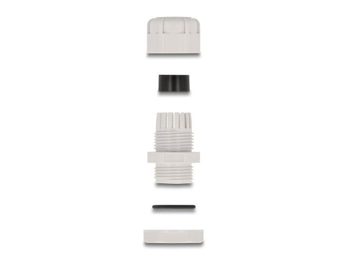 Delock 60654 Prensacables M16 10 Piezas Gris