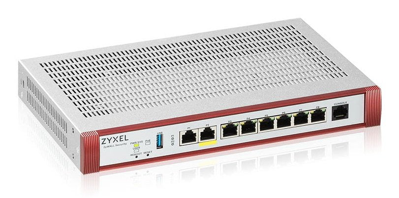Paquete De Seguridad Zyxel Usgflex 100hp Firewall 1x Gbit Poe+