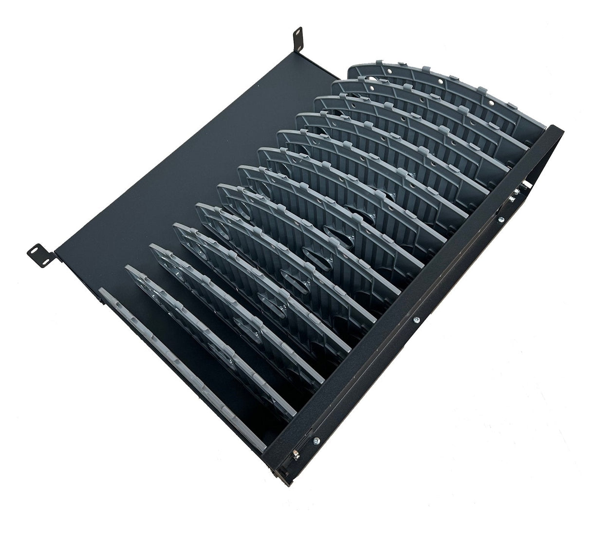 Estante Ewent Con 12 Ranuras De Carga Para Portatilés 483x360x190mm