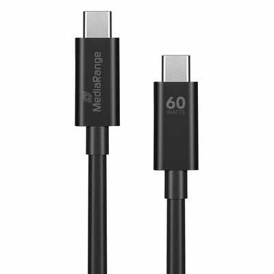 EAN 4260664873327 - MediaRange MRCS213 cable USB USB 3.2 Gen 1 (3.1 Gen 1) 1,2 m USB C Negro imagen 3