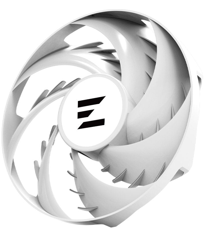 Ventilador Pc Zalman Zm-Af120 Argb 1x Vent 120mm Blanco