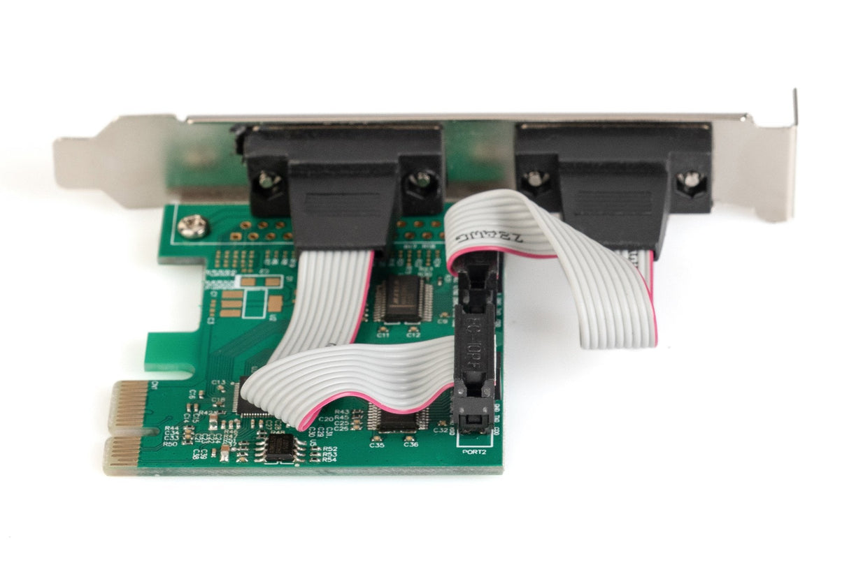 Digitus Tarjeta Pci Express X2 Serie Db9 Ds-30000-1