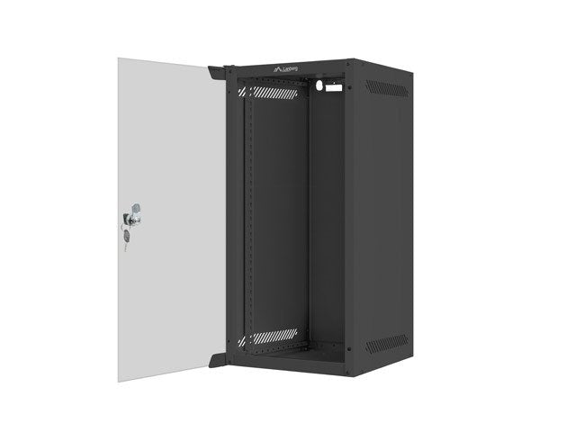 EAN 5901969424393 - Lanberg WF10-2312-10B armario rack 12U Bastidor de pared Negro imagen 2