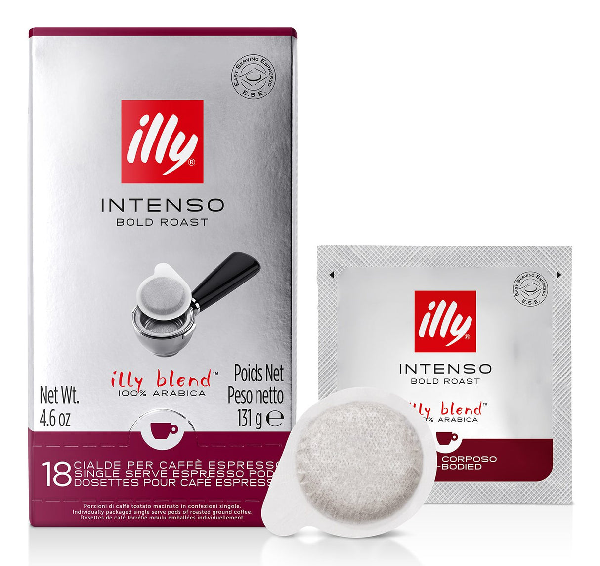 EAN 8003753130439 - Illy 7999 bolsita y cápsula de café Dosis de café Tueste oscuro 18 pieza(s) imagen 3