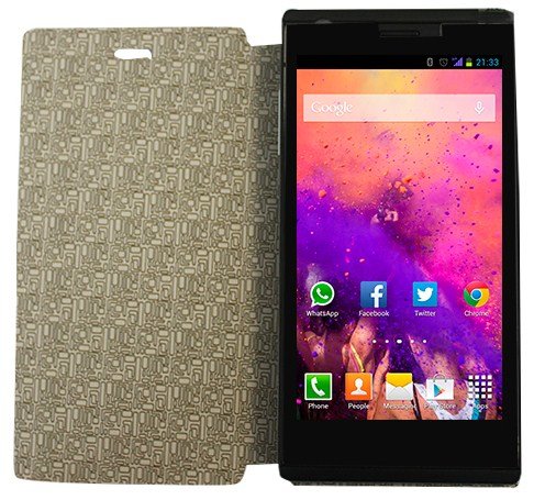 Billow Sfp47qb Funda Para Teléfono Móvil 11,9 Cm (4.7") Libro Negro