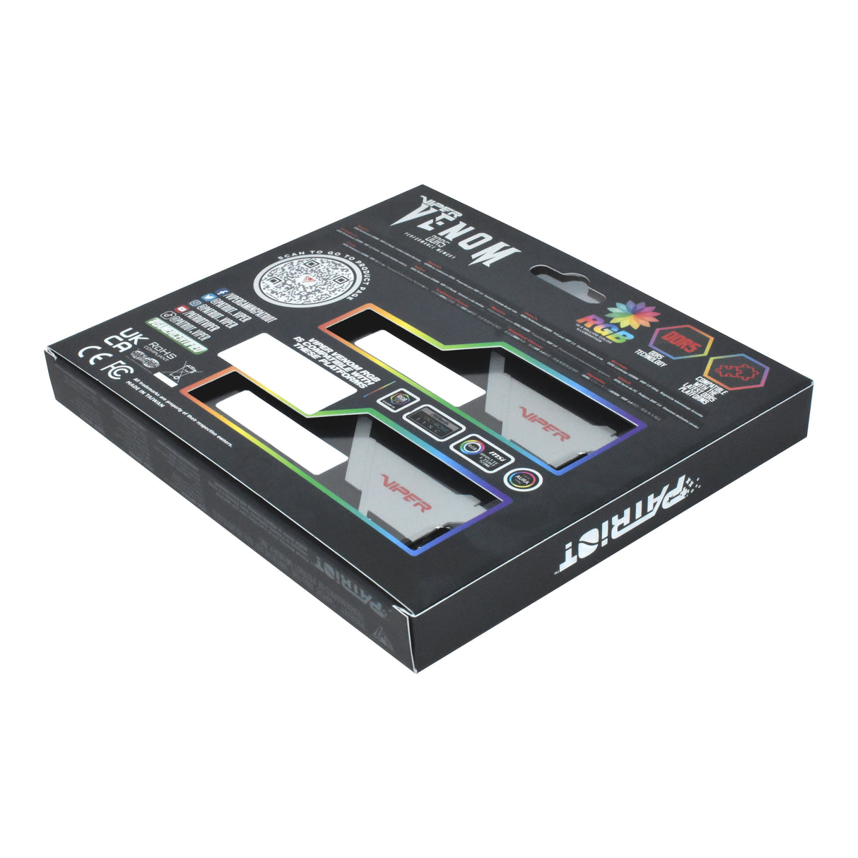 EAN 0814914029602 - Patriot Memory Viper Venom PVVR532G620C40K módulo de memoria 32 GB 2 x 16 GB DDR5 288-pin DIMM imagen 41