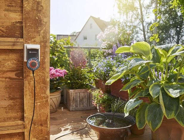 Gardena 1407-20 Riego De Jardineras Totalmente Automático Control De Riego Gris / Negro 43 Piezas