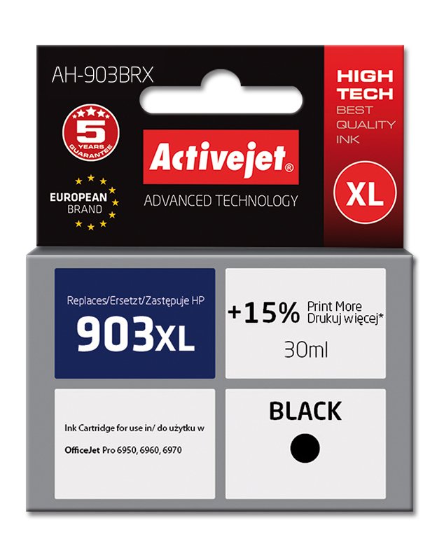 EAN 5901443107514 - Activejet AH-903BRX cartucho de tinta 1 pieza(s) Compatible Alto rendimiento (XL) imagen 1