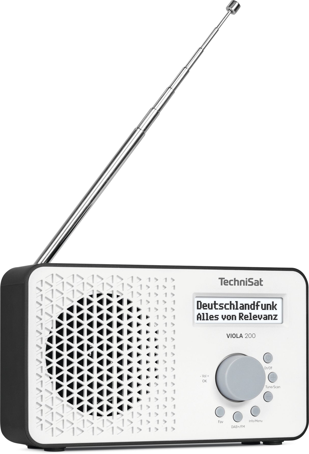 Technisat Viola 200 Weiss/Schwarz