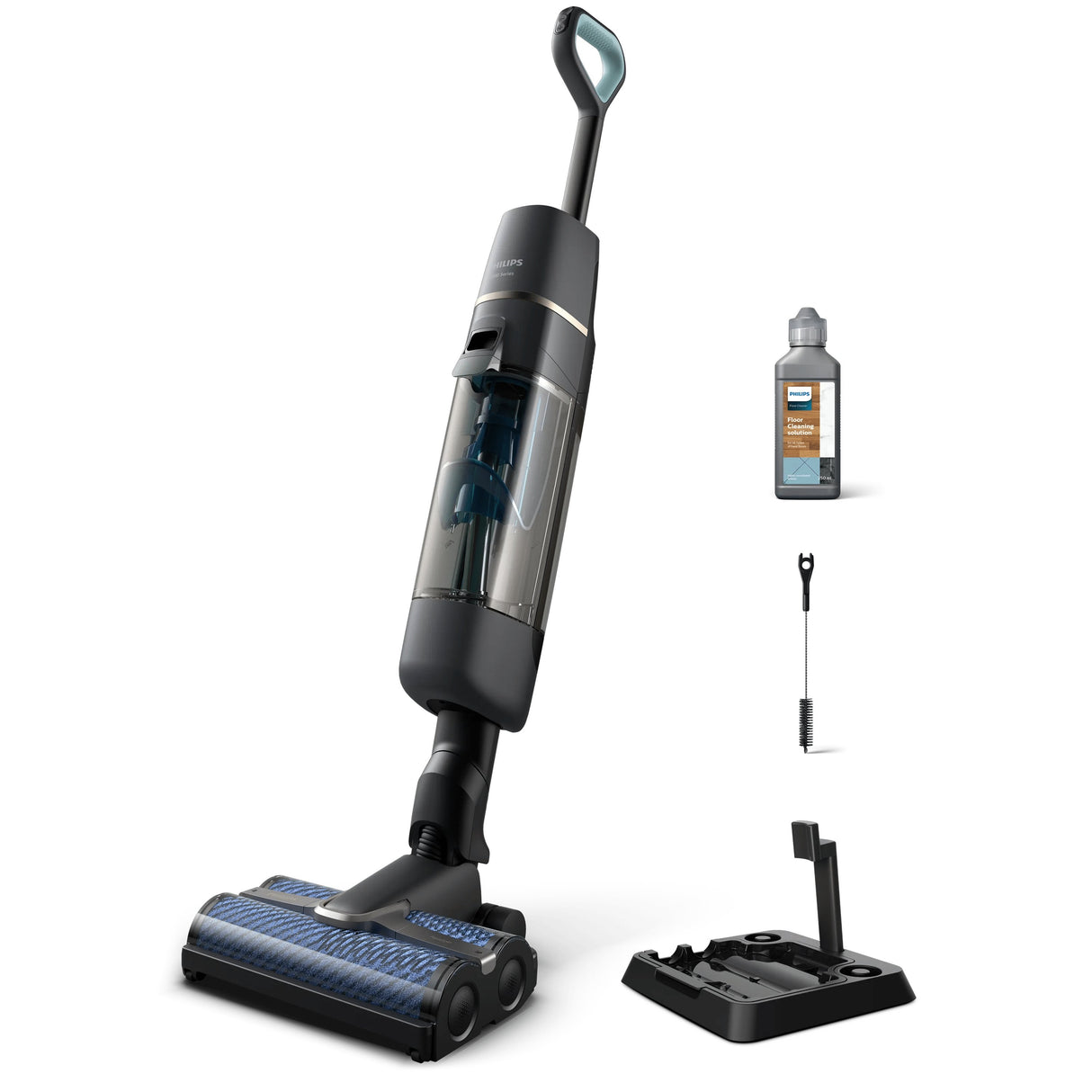 EAN 8720389024009 - Philips XW7110 Aspiradora escoba Batería Seca y húmeda Sin bolsa Champán, Gris imagen 1
