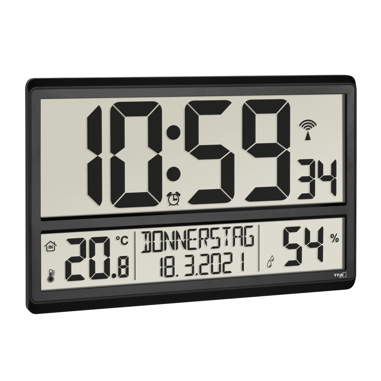 EAN 4009816036773 - TFA-Dostmann 60.010709 estación meteorológica digital Negro Batería imagen 1
