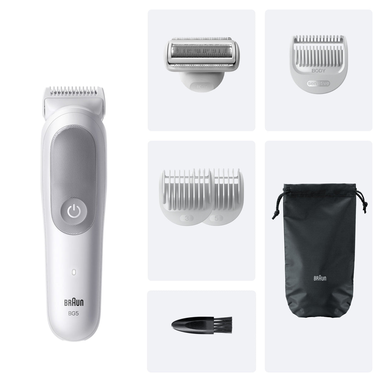 Braun Body Groomer Bg5550 Lghtgrey