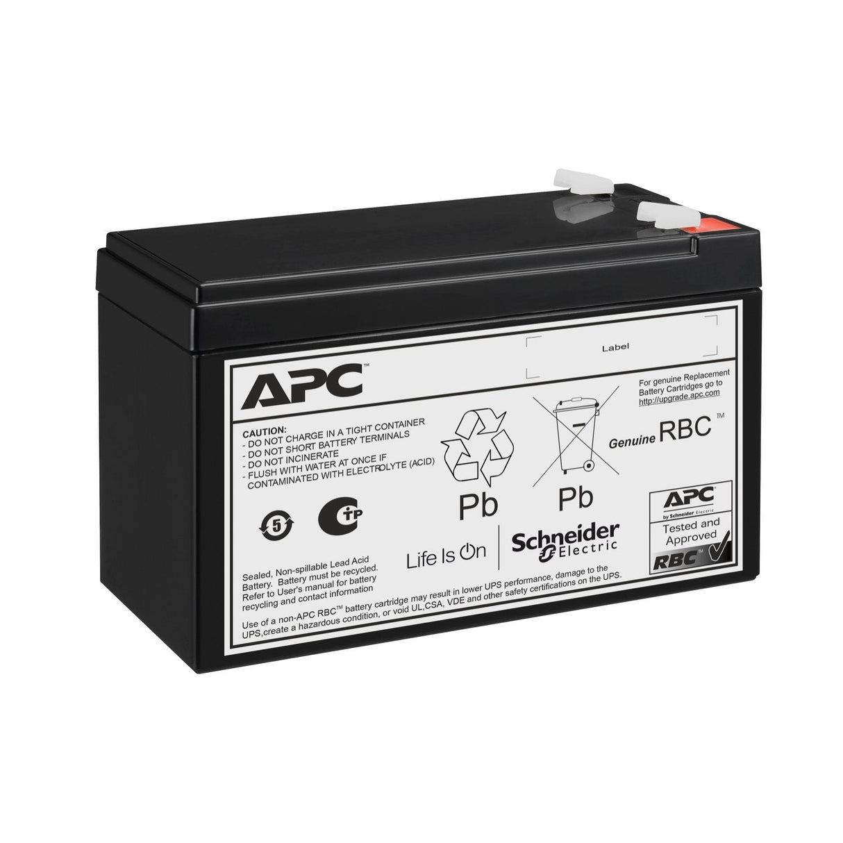Apc Apcrbc176 Batería Para Sistema Ups Sealed Lead Acid (Vrla) 24 V 9 Ah