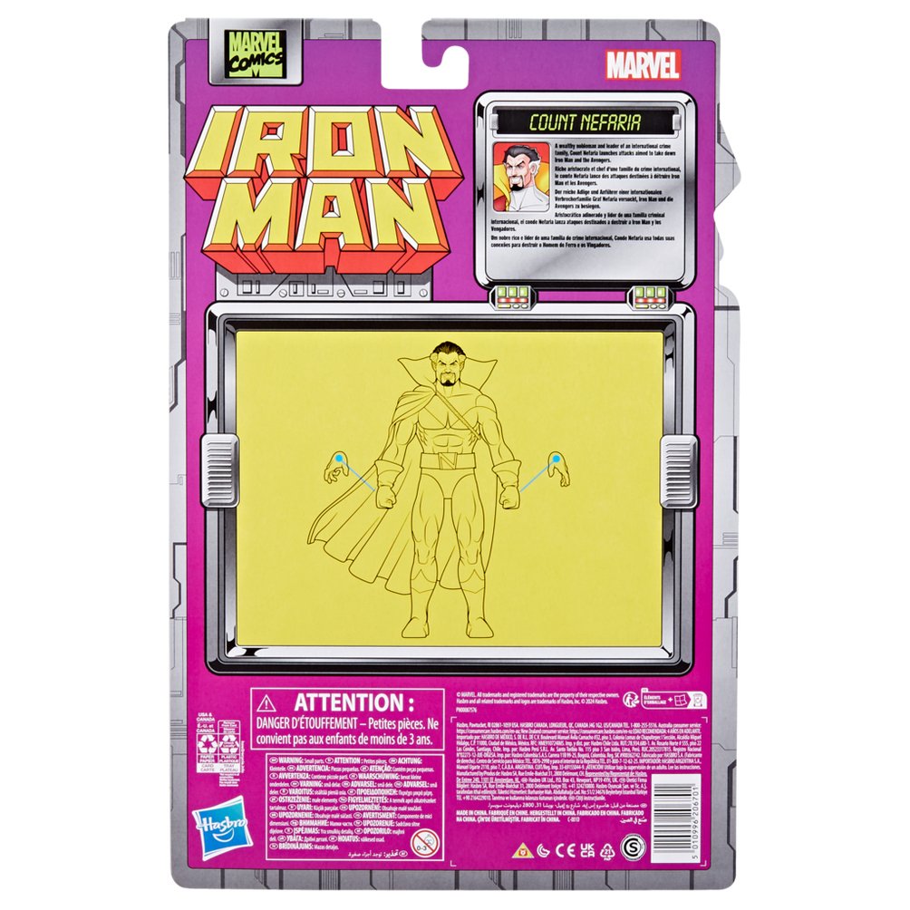 EAN 5010996206701 - Marvel Legends Series Count Nefaria imagen 6
