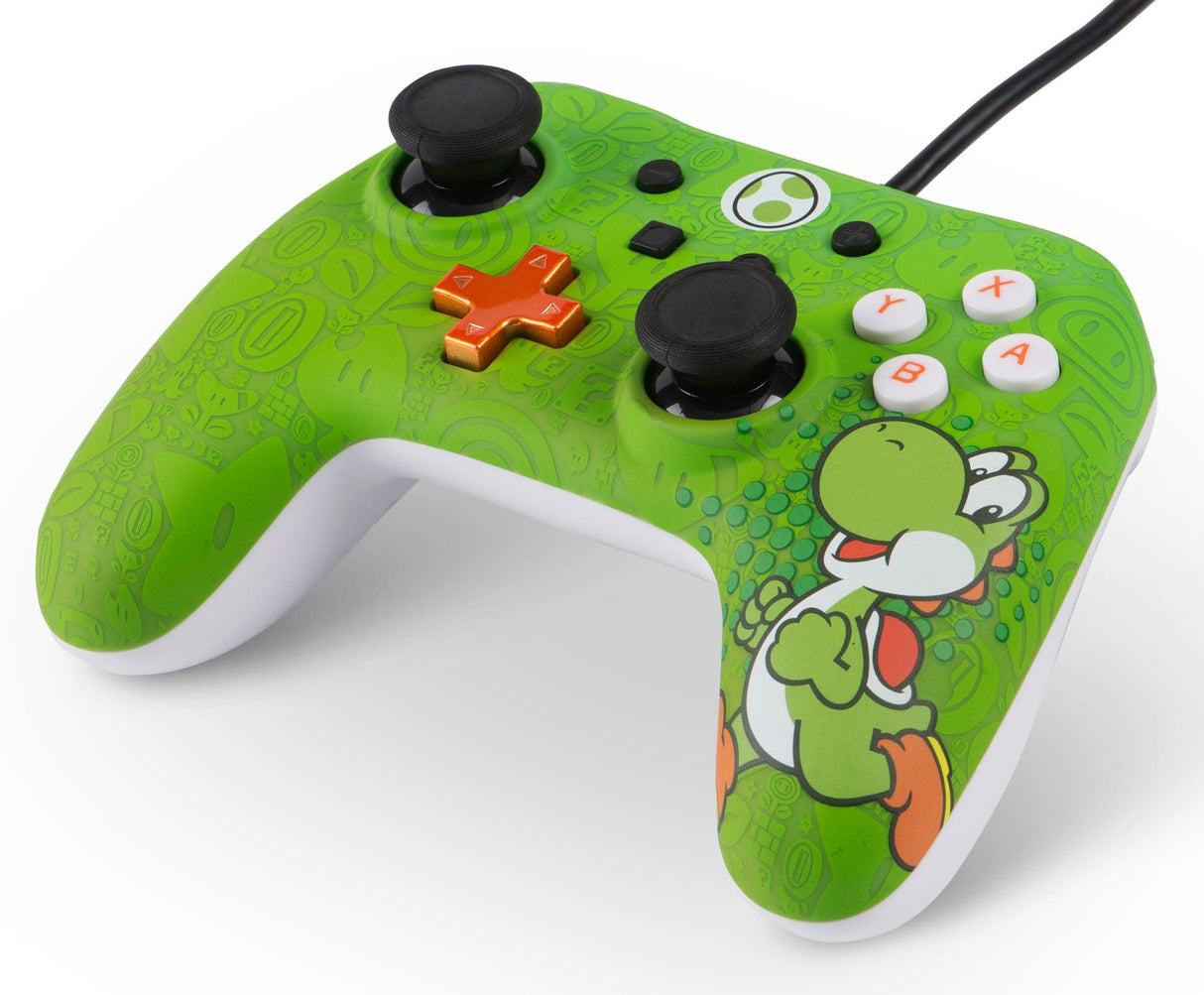 Mando Wired Controller Nintendo Switch Súper Mario Yoshi Usb 2.0 1.8m