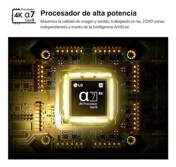 Tv Lg 43qned81b6c.Aeu 43" Qned Evo Miniled Patas Laterales Wifi Hdmi X3