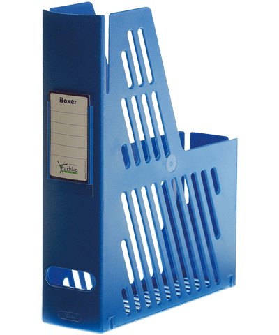 Archivo 2000 Cajetín De Archivo Archivo 2000 Con Tarjetero Identificador 240x75x315 Mm Azul