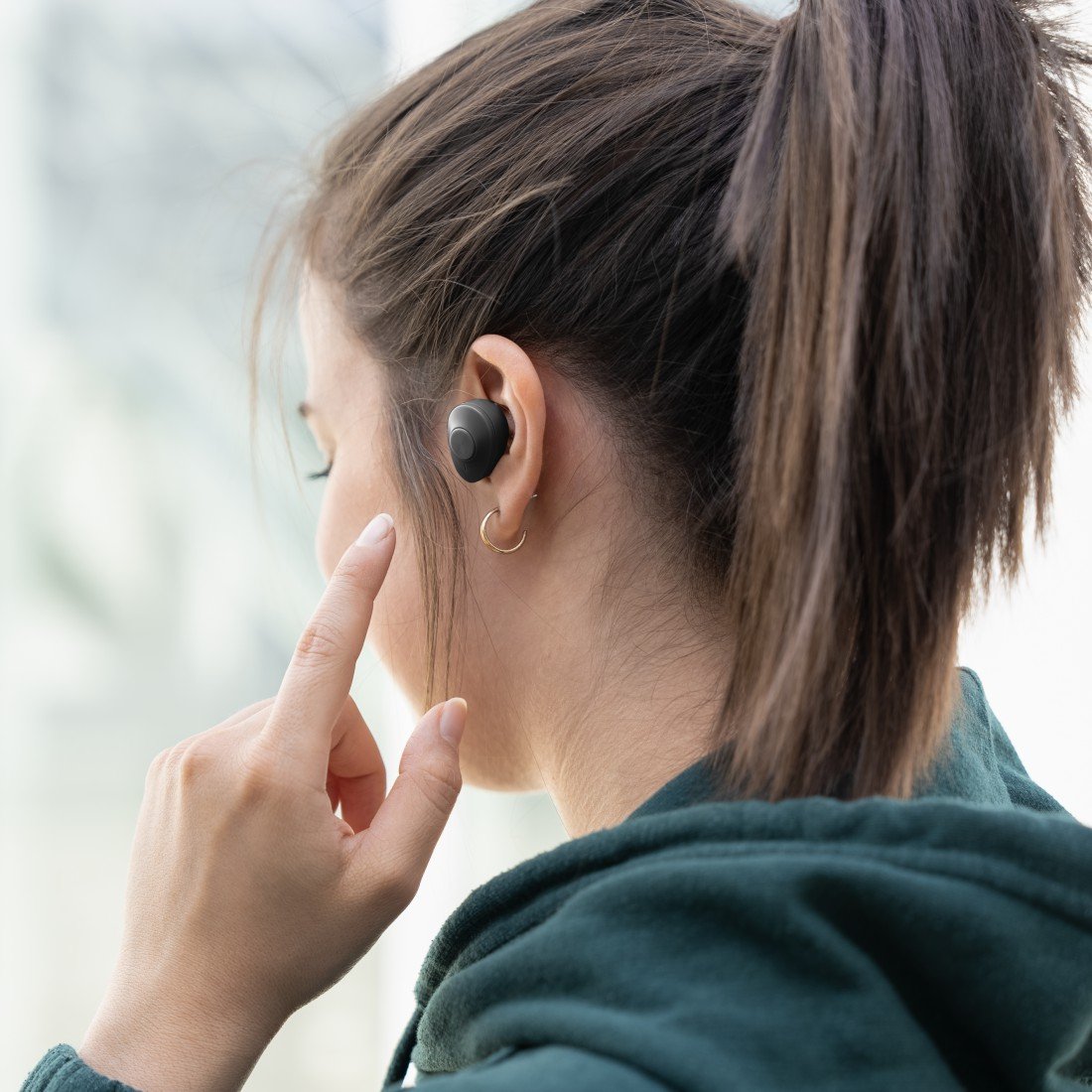 EAN 4047443499714 - Hama Freedom Buddy Auriculares True Wireless Stereo (TWS) Dentro de oído Llamadas/Música Bluetooth Negro, imagen 3