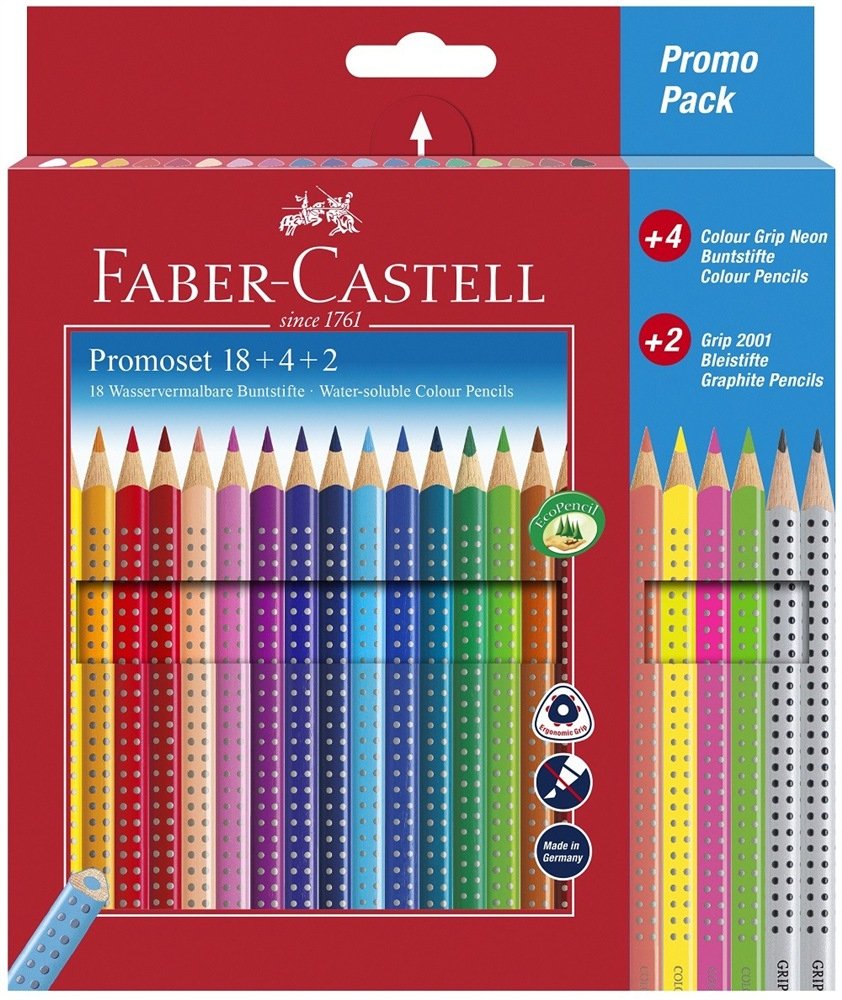 Faber-Castell 4005402015405 Juego De Pluma Y Lápiz De Regalo Caja De Papel